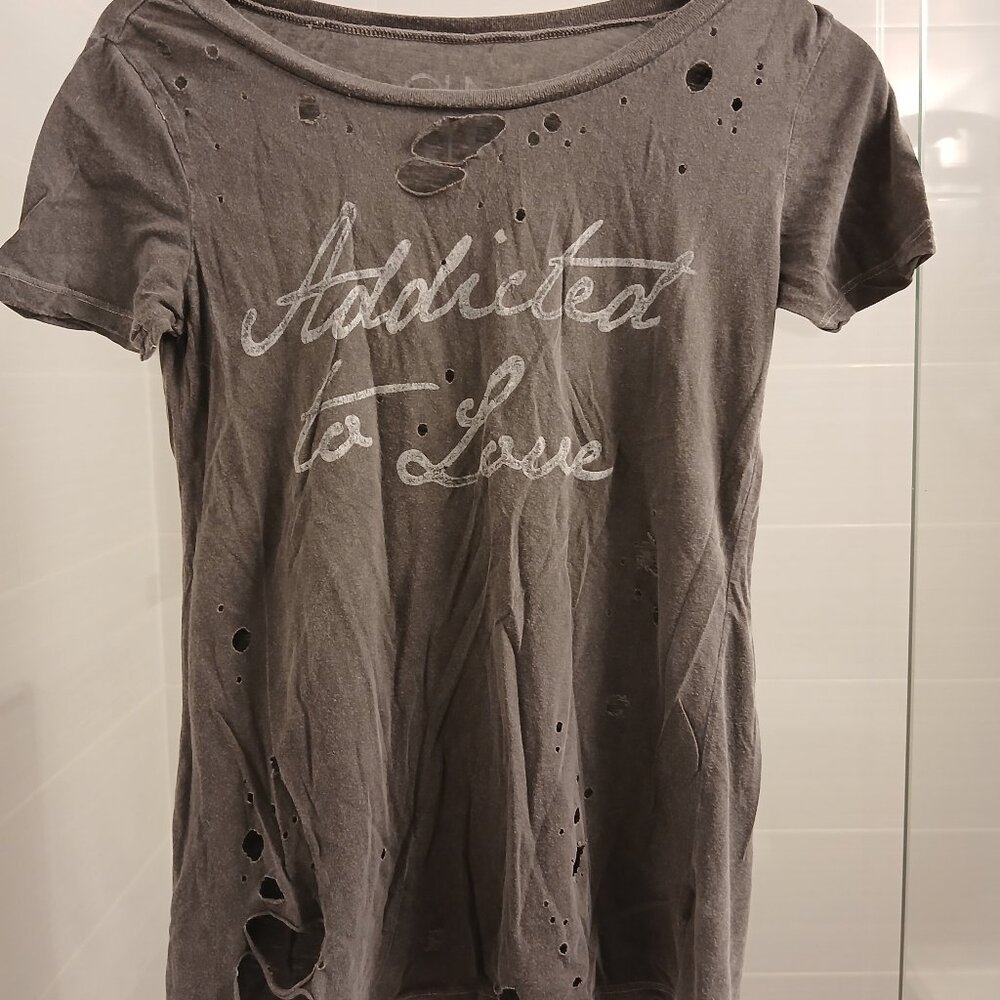 Vintage Chaser Addicted to Love Distressed Tee